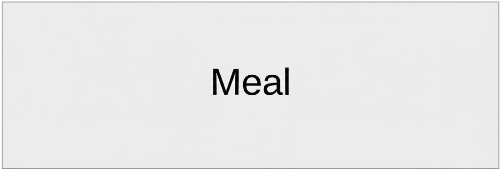 Meal example 1